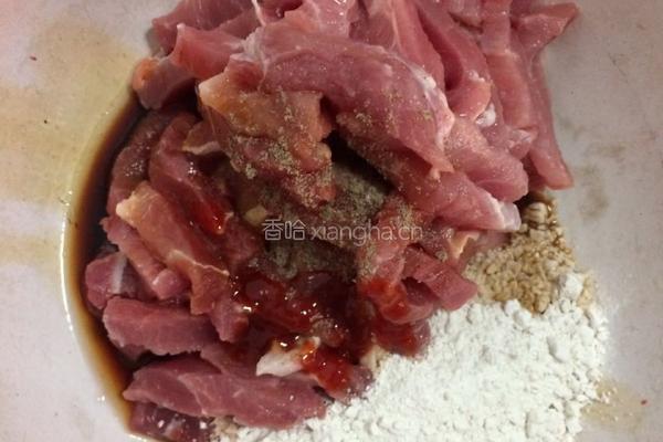 炸肉条（醋肉）的做法图解2