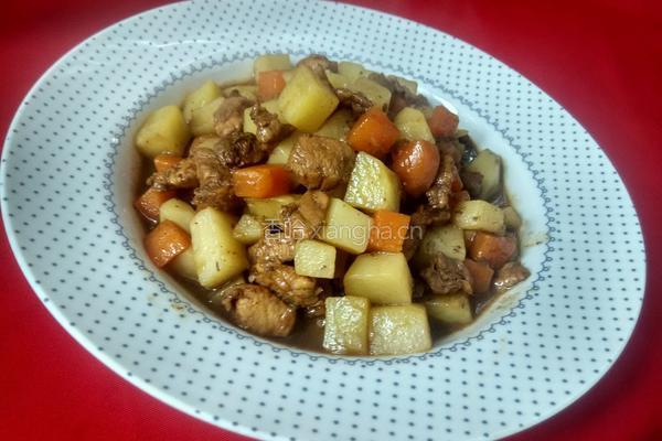 鸡丁烧土豆的做法图解8