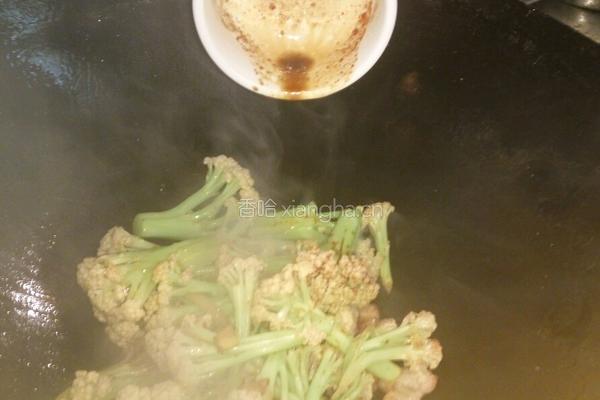 干锅有机菜花的做法图解8