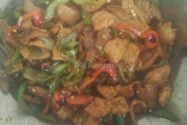 辣椒炒肉的做法图解12