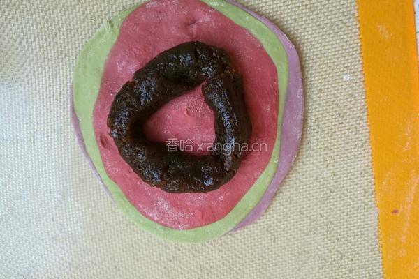 彩色面包圈的做法图解8