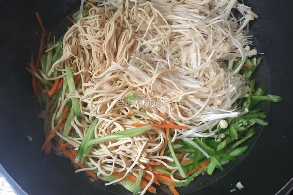 素炒四丝的做法图解5