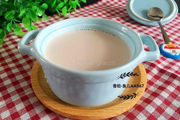 核桃花生牛奶的做法图解6