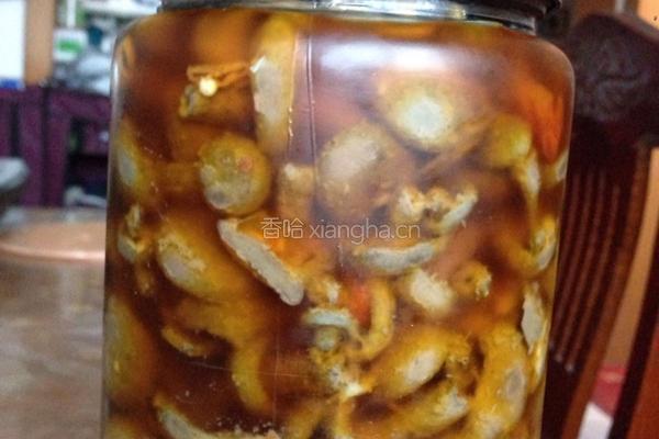 雁鹅菌油的做法图解7
