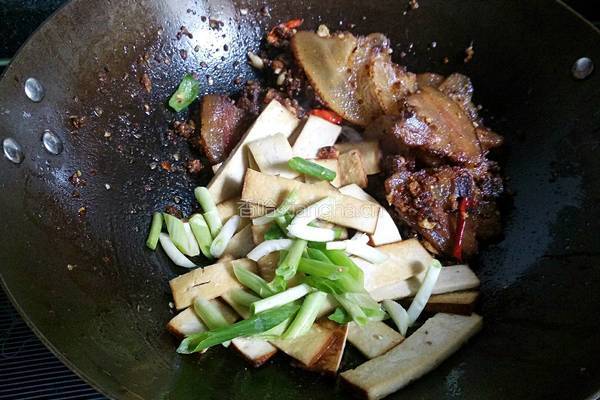 腊肉炒豆豉的做法图解9