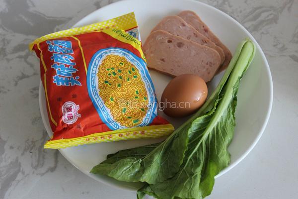 餐蛋面的做法图解1