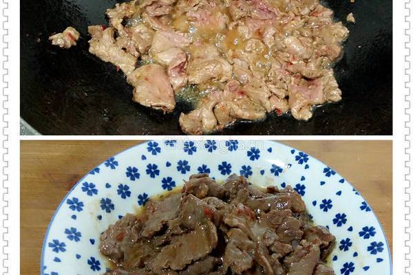 洋葱炒牛肉的做法图解5