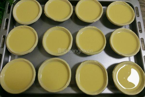 不加淡奶油的蛋挞的做法图解10
