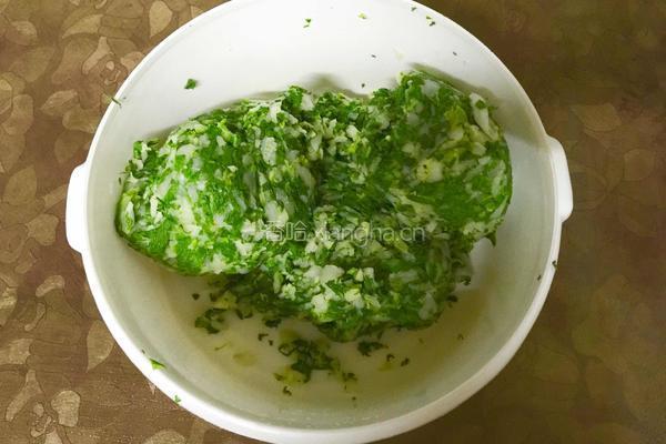 青菜香菇腊肠菜饭的做法图解5