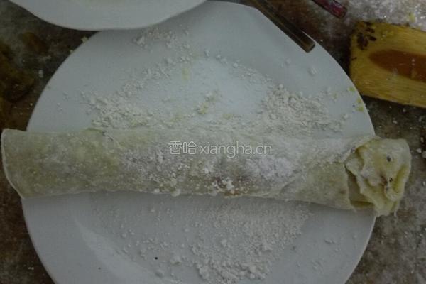 香煎红薯卷的做法图解8