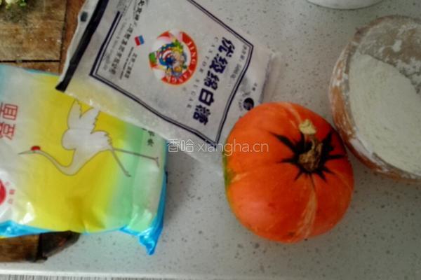 芝香南瓜饼的做法图解1
