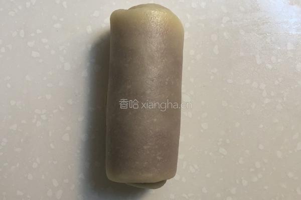 紫薯蛋黄酥的做法图解8