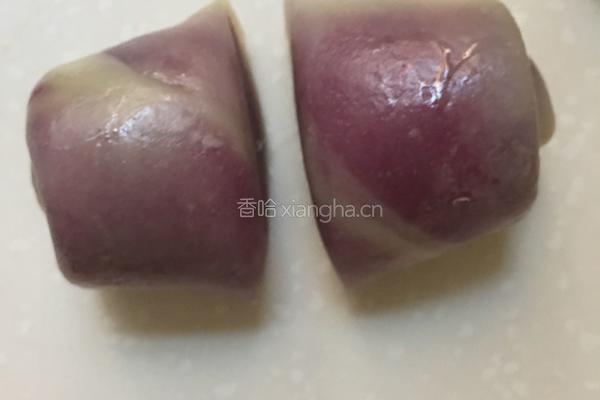 紫薯蛋黄酥的做法图解17
