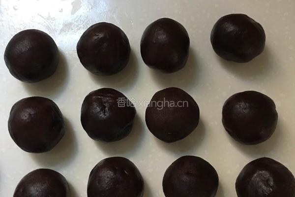 紫薯蛋黄酥的做法图解16