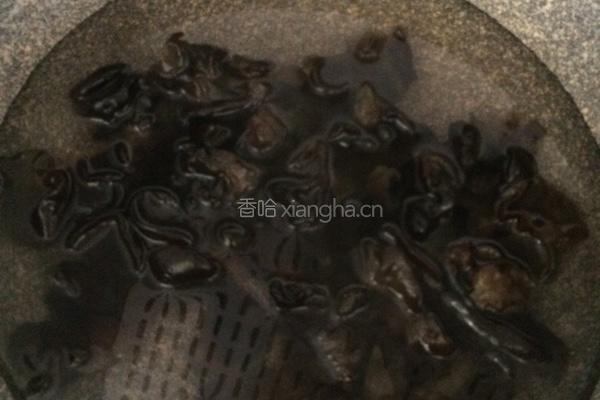 凉拌木耳的做法图解2