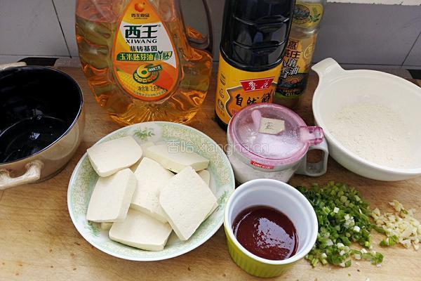 韩式煎豆腐的做法图解2