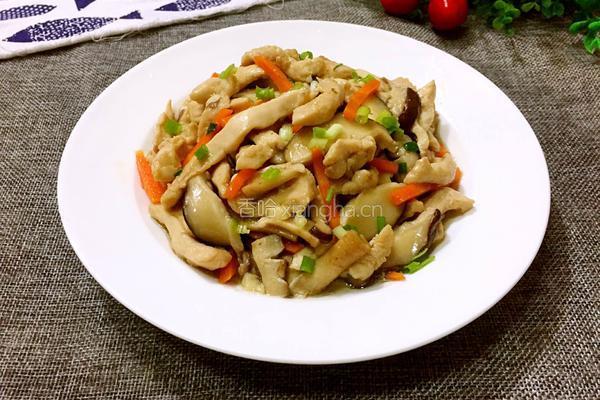 鸡肉炒香菇的做法图解8