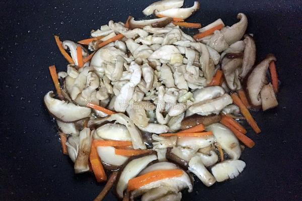 鸡肉炒香菇的做法图解5