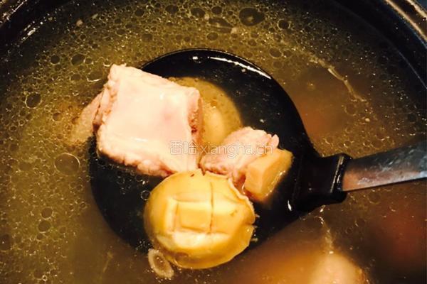 鲍鱼排骨汤 的做法图解6