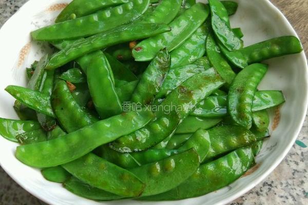 清炒荷兰豆的做法图解8