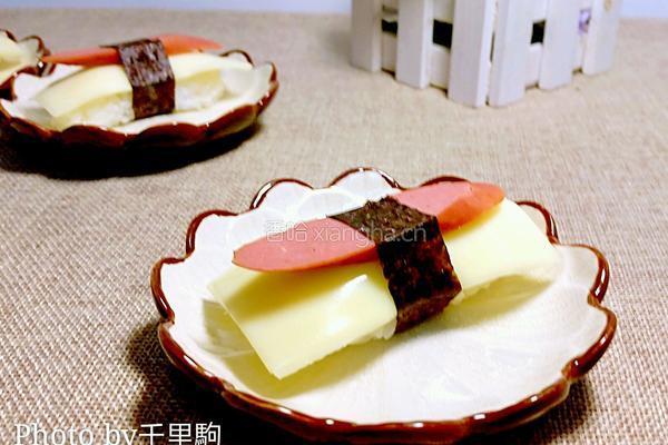 香肠芝士寿司的做法图解9