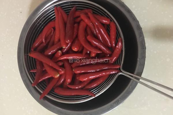 小红米椒保存法的做法图解3