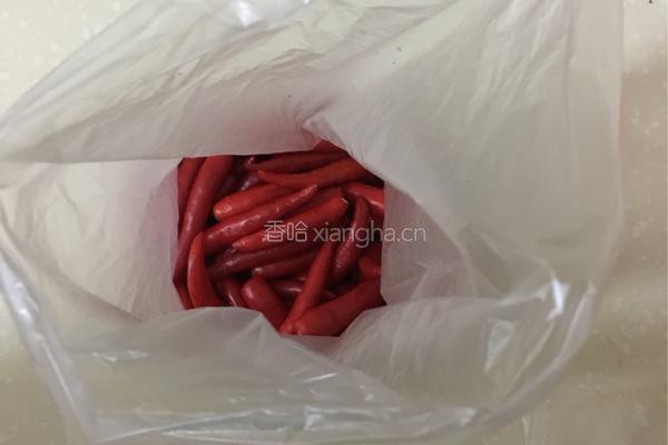 小红米椒保存法的做法图解5