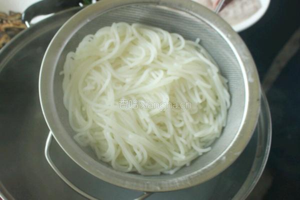 干炒暴爽干米粉的做法图解3