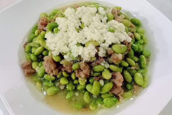 蒜蓉臊子青豆的做法图解14