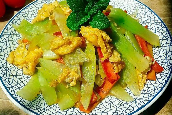 笋片胡萝卜炒蛋的做法图解15
