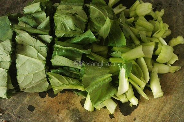 青菜年糕泡饭的做法图解5