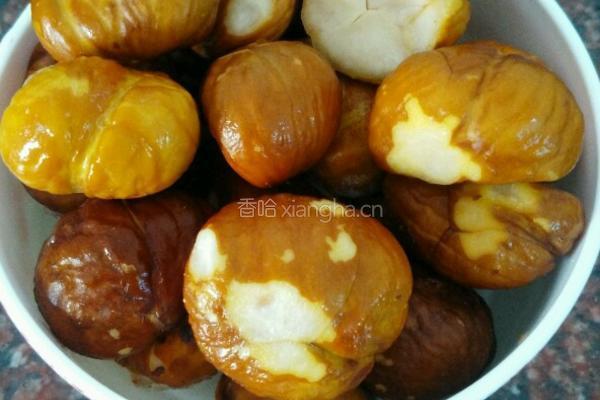 圆肉百合板栗糖水的做法图解2