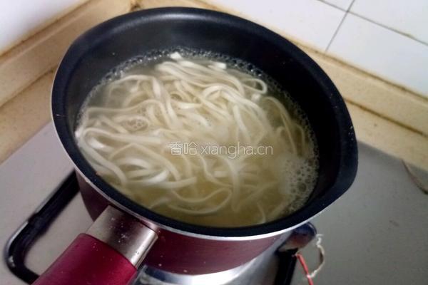 杂菜面的做法图解4