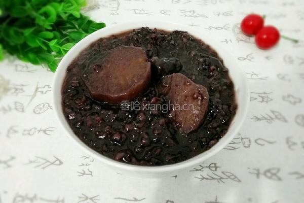 黑米红薯粥的做法图解10