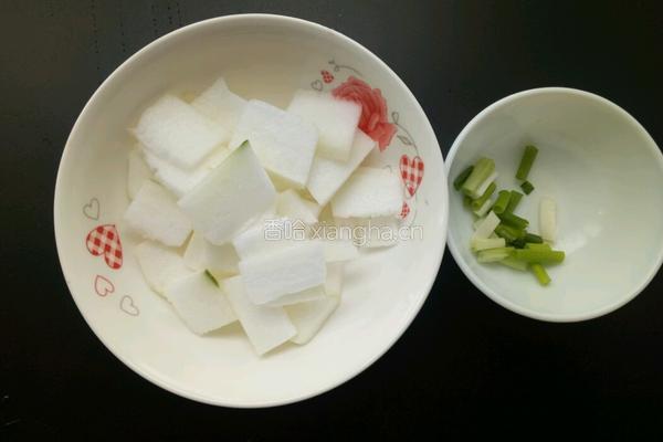冬瓜海米汤的做法图解3