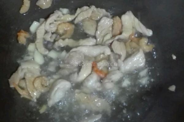 青椒肉丝炒豆腐的做法图解4