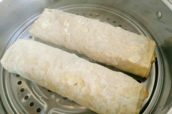 鸡胸肉干豆腐卷的做法图解15