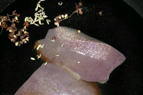 水煮肝的做法图解3