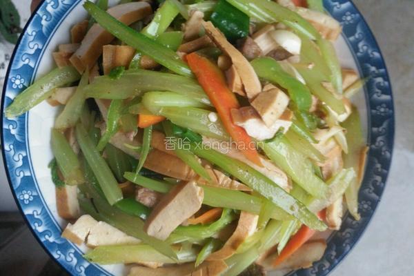 芹菜炒豆干