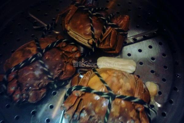 清蒸螃蟹的做法图解6