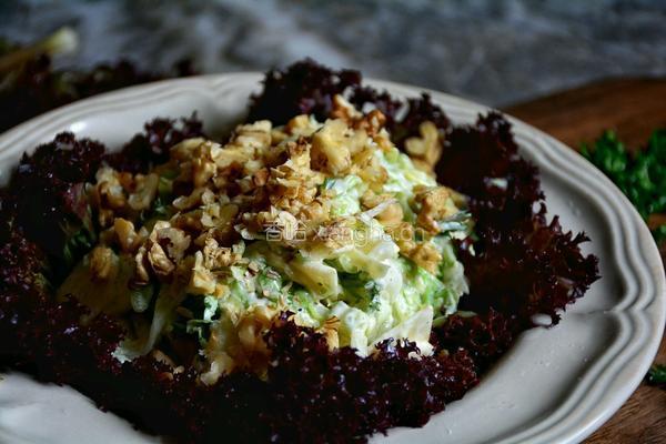 沃尔多夫沙拉 SALADE WALDORF的做法图解9