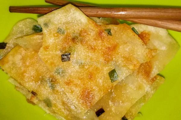 烙饼 韭菜饼的做法图解6