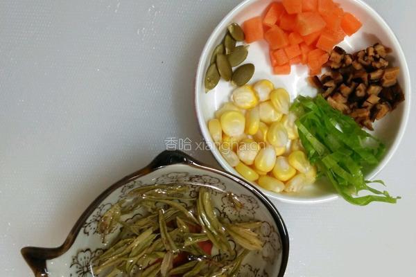 茶香炒饭的做法图解2