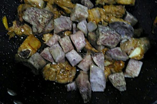 香芋蒸排骨的做法图解10