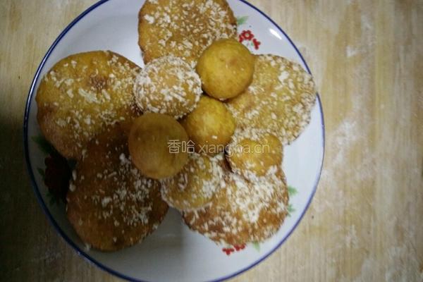 豆沙馅南瓜饼的做法图解5