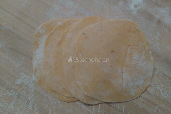 南瓜玫瑰馒头的做法图解8