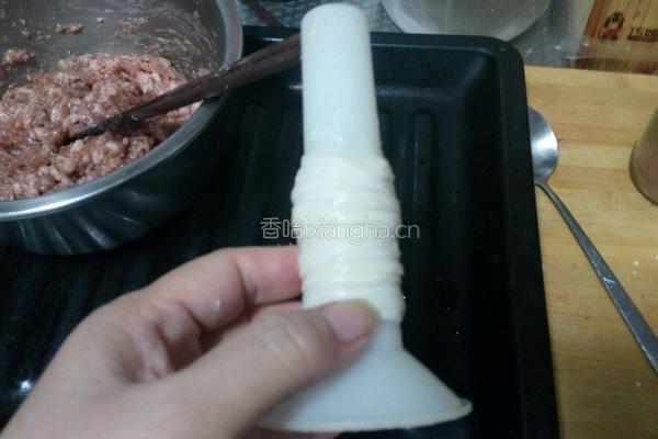 黑椒脆皮肠的做法图解13