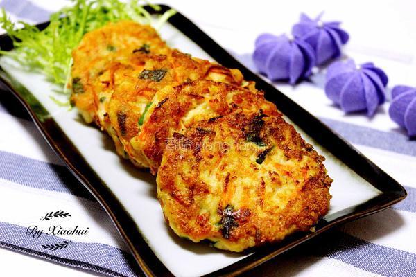 鲜虾豆腐饼的做法图解8