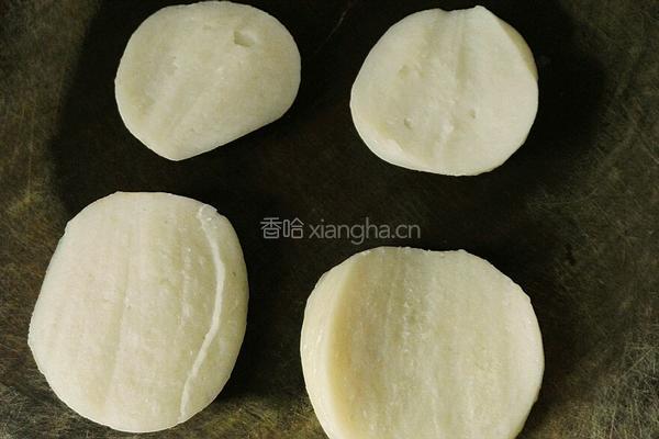红糖煎年糕的做法图解3