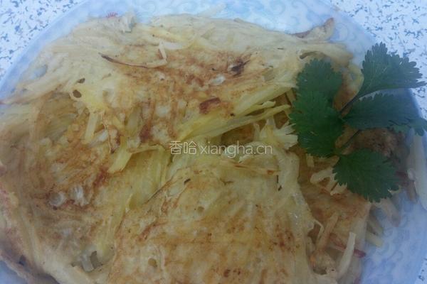 土豆鸡蛋饼的做法图解3